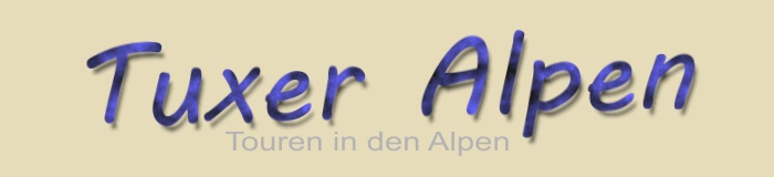 Überschrift: Tuxer Alpen