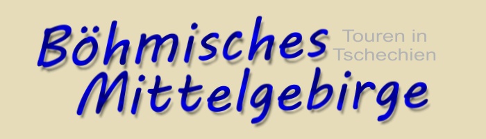 Überschrift: Böhmisches Mittelgebirge